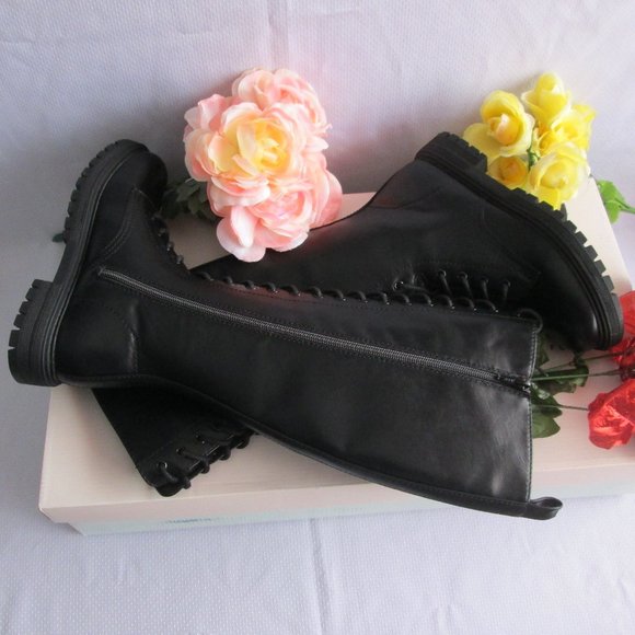 SO LULLABIES BLACK KNEE HIGH BOOTS (SIZE 7) - Picture 16 of 16